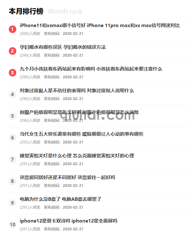 易优文章排行调用如何按年月日来调用【eyoucms技巧】(图1)